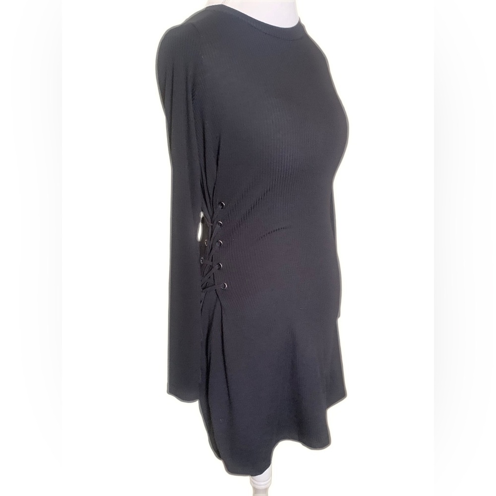 Rue 21 black ribbed knit dress - Picture 1 of 7
